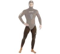 SEAC Alga, Pantalone a Vita Alta da 3 mm e 5 mm per la Pesca Subacquea, Muta Umida in Due Pezzi in Neoprene Mimetico Spaccato Stretch | Combinaison Deux Pièces en Néoprène Camouflage Refendu et Extensible
