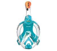 SEAC AMICA, Maschera Integrale da Snorkeling per ad Junior acquamarina/arancione