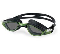 SEAC Axis, Occhialini da Nuoto, Ottimi per la Piscina e Le Acque Libere Unisex Adulto, Nero/Verde Lime LF, Standard