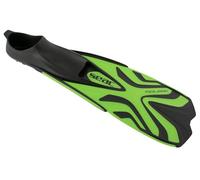 Seac Azzurra, Pinne da Snorkeling per Adulti e Bambini, Scarpetta Chiusa in morbida Gomma, verde, 32/33