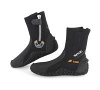 SEAC Basic HD, Calzari da Subacquea in Neoprene da 5 mm con Cerniera Laterale M