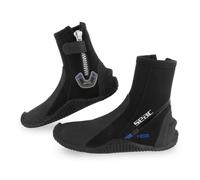 SEAC Basic HD - Calzari da Subacquea in Neoprene da 7 mm | Cerniera laterale YKK | Suola semi-rigida antiscivolo | Strap in Velcro