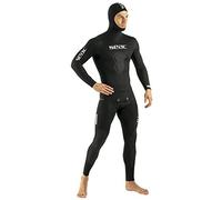 SEAC Black Shark, Muta da Pesca Sub e Apnea in Neoprene 3 mm, Due Pezzi, Interno in Spaccato Uomo