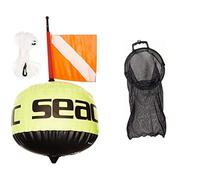 SEAC Boa Sferica, Fluorescente di Segnalazione con Bandierina e Sagola 25 mt Uni