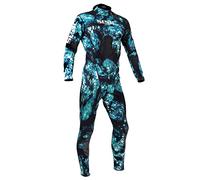 SEAC Body Fit Camo, Muta Monopezzo per Pesca Sub in Apnea, 1.5 mm, M