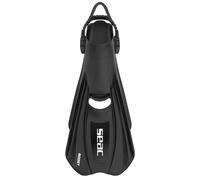 SEAC BOOST - Pinne da Snorkeling e Sub con Cinturino Sling Ultra Confortevole | Da Usare Anche Senza Calzari o Calzini | Extra Leggere, Antiscivolo, Bianco