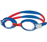 SEAC Bubble Occhialini Nuoto da Piscina per Bambini, Blu/Rosso, Taglia Unica