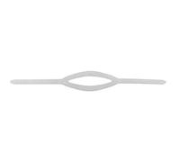 SEAC Cinturino di Ricambio in polimero Anti allergenico SLT per Maschera Subacquea, Trasparente, 16mm