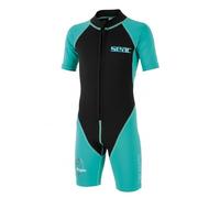 SEAC Dolphin, Muta Shorty in Neoprene da 1.5 mm e Lycra per il Nuoto, lo Snorkeling e il Gioco in Acqua Unisex Bambini