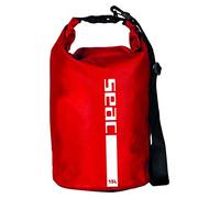 SEAC Dry Bag, Sacca Stagna Impermeabile per Subacquea e Nautica Unisex Adulto, Rosso, 15 L