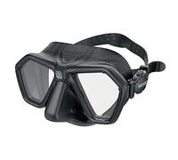 SEAC Eagle, Maschera Compatta a Volume Ridotto per Apnea e Pesca Subacquea, Nero
