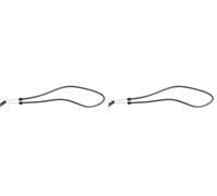 SEAC Elastico Circolare in Gomma per fiocina, Pole Spear per Pesca Subacquea. Ø 9mm per Lunghezza 900 mm, Nero. (Confezione da 2)