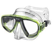 SEAC Extreme, Maschera da Subacquea e Pesca in Apnea Si Adatta a Maschera Graduata con Lenti Ottiche Opzionali Unisex Adulto, Camo Verde, Standard