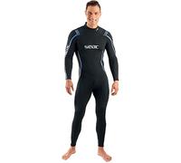 SEAC Feel Man 3 mm, Muta in neoprene da 3 mm ultra elastica monopezzo con cerniera posteriore per subacquea, snorkeling e apnea