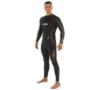SEAC Feel-S Man 3mm - Muta da uomo in neoprene UltraStretch 3 mm, con cerniera posteriore YKK, cuciture Flatlock e ginocchiere rinforzate - Muta sub, snorkeling e freediving