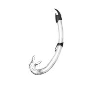SEAC Flash-Snorkeling Unisex-Adulto, Trasparente/Nero