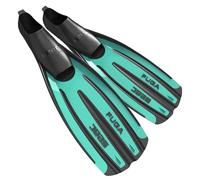 SEAC Fuga, Pinne da Subacquea per Immersioni e Apnea a Scarpetta Chiusa, Made in Italy Unisex Adulto, Tiffany, 38/39