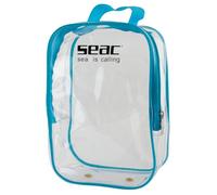 SEAC Full Face Mask Bag, Borsa Trasparente in Plastica per Maschera da Snorkeling Integrale