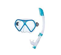 SEAC Fusion MD Set bis Maschera e Pinne, Blu