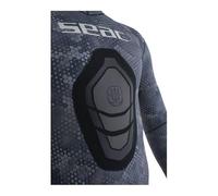 Seac Giacca Snake Man, giacca da 5 mm con cappuccio per subacquea, 100% neoprene UltraStretch, S