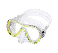Seac Giglio, maschera morbida per nuoto e snorkeling, in silicone trasparente, lenti mono.