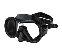 SEAC Giglio, Maschera Snorkeling e Immersione Subacquea Adulto Monolente, Taglia Regolare, Nero