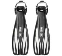 Seac GP 100 Regolabile Immersione Pinne con Elastico Fionda Cinturino, L-XL, US