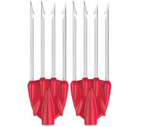 SEAC Killer 4P Long - Fiocina Subacquea a 4 Punte in Acciaio Temperato - Accessorio per Fucili da Pesca Sub - Filetto M7 - Corpo in Nylon Antiurto - Lunghezza Totale 160 mm (Confezione da 2)