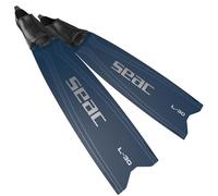 SEAC L-30 Pinne da Apnea e Pesca Subacquea - Pinne Lunghe con Pala in Tecnopolimero Reattivo, Scarpetta Morbida Senza Longheroni, Angolo Inclinato 30° - Ideali anche per Immersioni con Bombole