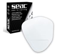 SEAC, Lente Correttiva per Maschera da Subacquea Modello Italia, per Miopia e Presbiopia, Lato Destro e Sinistro Unisex Adulto, Trasparente, 2.5
