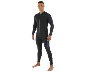 SEAC Liberty Long Man 3 mm - Muta Umida Monopezzo Uomo senza Cappuccio - Neoprene Resistente con Rinforzi Supratex su Ginocchia, Spalle e Fondo Schiena - Cerniera Frontale e caviglie - Taglie a Colori