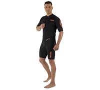 SEAC Liberty Short Man - Muta Shorty Uomo 3,5 mm in Neoprene | Muta Snorkeling e Sport Acquatici - Resistente con Rinforzi Supratex, Zip Frontale e Taglie a Colori, M