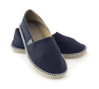 SEAC Malaga Espadrillas Casual in Canvas e Dettagli in Corda Suola 43 EU Blu