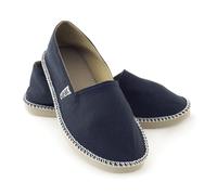 SEAC Malaga, Espadrillas Casual per Donna e Uomo in Canvas e Dettagli in Corda, Suola Antiscivolo, Blu, 38