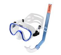 SEAC Marina Siltra Kit Maschera e Boccaglio Snorkeling Unisex Bambini Blu-XS