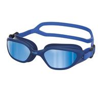 SEAC Mood, occhialini da Nuoto con Lenti AntiGraffio e Anti-Appannamento in policarbonato, guarnizioni in Silicone Unisex Adulto, LS Blu/Azzurro