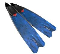 SEAC Motus, Pinne Lunghe per Immersioni, apnea e Pesca Subacquea ricreativa e da Gara, Blu, 47/48
