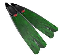 SEAC Motus, Pinne Lunghe per Immersioni, apnea e Pesca Subacquea ricreativa e da Gara, Verde, 36/38
