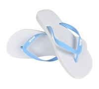 SEAC Ohau, Infradito in Gomma per Mare, Piscina, Spiaggia e Barca, Bianco/Blu, 47/48