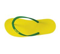 SEAC Ohau, Infradito in Gomma per Mare, Piscina, Spiaggia e Barca, Giallo/Verde, 33/34