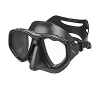 SEAC One, Maschera Sub per Immersioni Subacquee e Snorkeling con Custodia, Predisposizione Graduata per Miopia Unisex Adulto, Nero