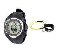 Seac Partner, Computer da Polso per Immersioni in Apnea + Seac Lanyard, Cavo di