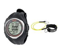 Seac Partner, Computer da Polso per Immersioni in Apnea + Seac Lanyard, Cavo di