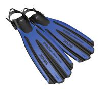 SEAC Propulsion, Pinne da Subacquea con Cinghiolo Regolabile, Made in Italy, Blu, S/M