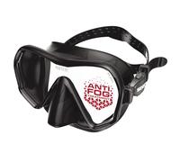 SEAC Pura - Maschera Subacquea Monolente Frameless in Silicone | Maschera per Immersioni e Snorkeling Antifog Low Volume con Fibbia 3D
