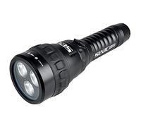 TORCIA R40 SEAC COLORE NERO 3 LED RICARICABILE (FASCIO REGOLABILE)