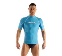 Seac RAA Short Evo Man, Maglia Protettiva Rash Guard per Snorkeling e Nuoto Anti UV