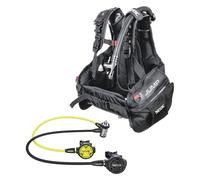SEAC Rental Kit DIN Jump - Set Completo per Immersioni con GAV Jump, Erogatore PX100 e Octopus PX100 OCTO, per Diving Center e Scuole Sub, Resistente e Affidabile, Made in Italy