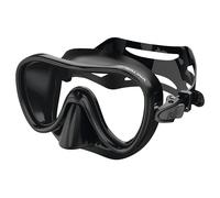 Seac Salina, Maschera Subacquea per Uomo, Donna e Bambini in silicone, Ideale per Snorkeling, nero, standard