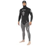 SEAC Seal Jacket - Giacca Muta Uomo a due pezzi da 5 mm con Cappuccio | Freediving & Pesca Sub | Interno Open Cell, Aquastop Volto Polsi e Caviglie, Neoprene Stretch, M